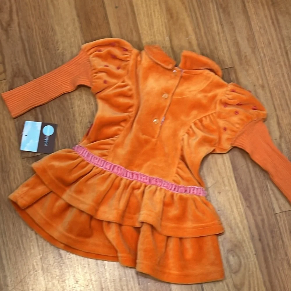 NWT Rabbit Moon Velour Chemise Dress